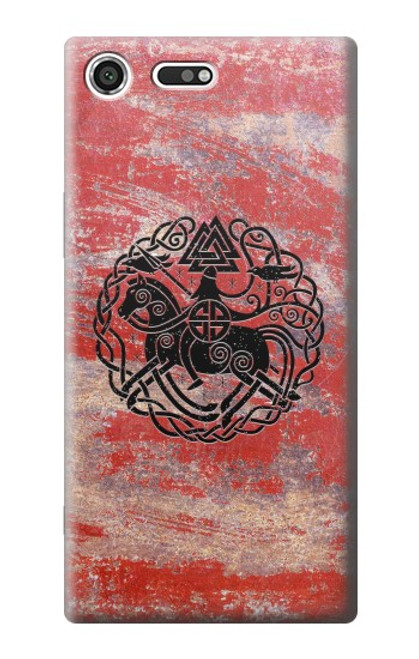 S3831 Viking Norse Ancient Symbol Case For Sony Xperia XZ Premium