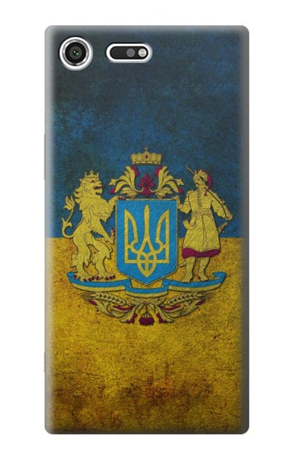S3858 Ukraine Vintage Flag Case For Sony Xperia XZ Premium