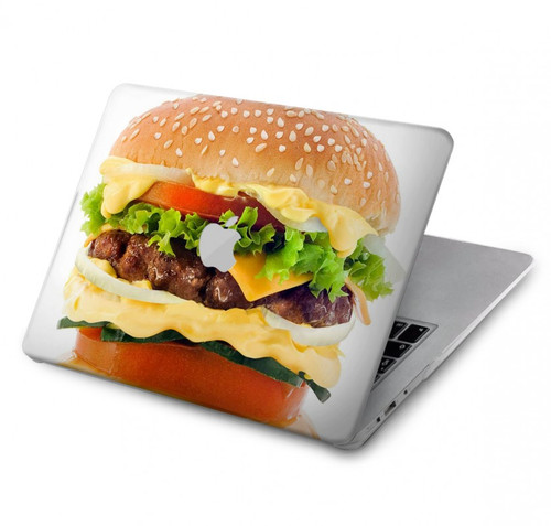 S0790 Hamburger Hard Case For MacBook Pro 14 M1,M2,M3 (2021,2023) - A2442, A2779, A2992, A2918