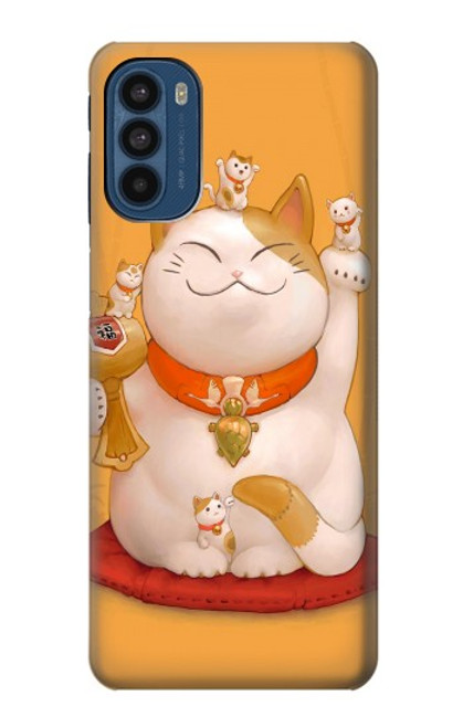 S1217 Maneki Neko Lucky Cat Case For Motorola Moto G41