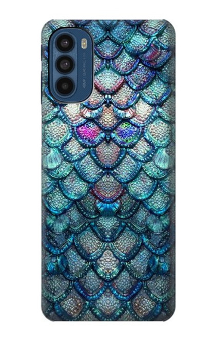 S3809 Mermaid Fish Scale Case For Motorola Moto G41