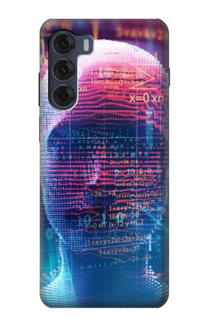 S3800 Digital Human Face Case For Motorola Moto G200 5G