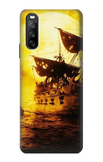 S0841 Pirates Black Pearl Case For Sony Xperia 10 III Lite