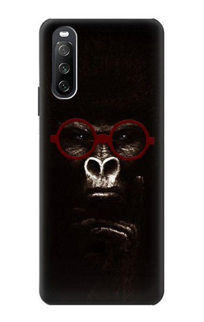 S3529 Thinking Gorilla Case For Sony Xperia 10 III Lite