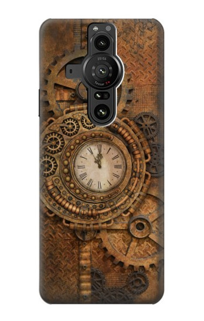 S3401 Clock Gear Steampunk Case For Sony Xperia Pro-I