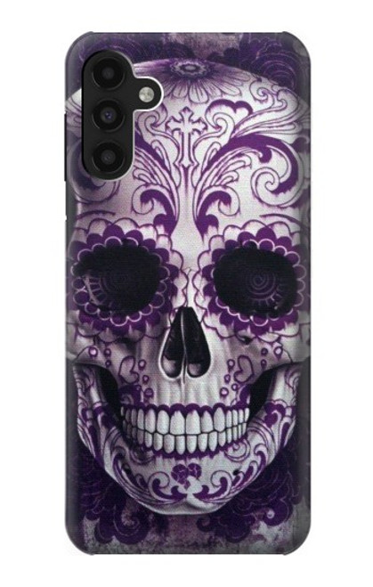 S3582 Purple Sugar Skull Case For Samsung Galaxy A13 4G