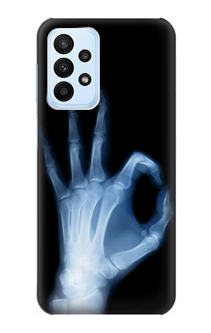 S3239 X-Ray Hand Sign OK Case For Samsung Galaxy A23