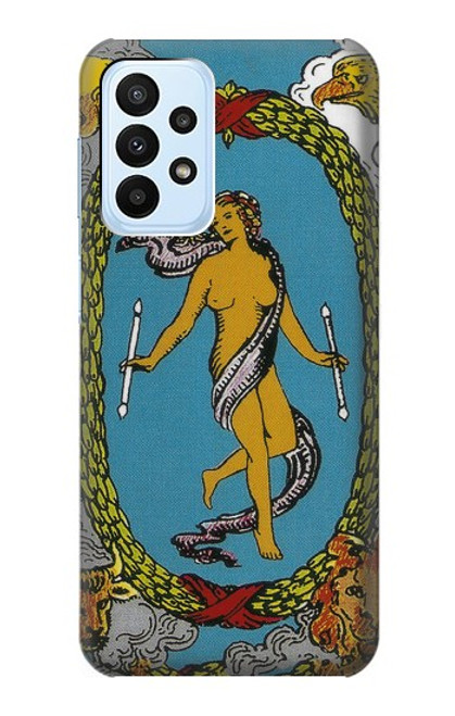 S3746 Tarot Card The World Case For Samsung Galaxy A23