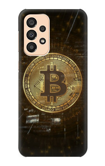 S3798 Cryptocurrency Bitcoin Case For Samsung Galaxy A33 5G