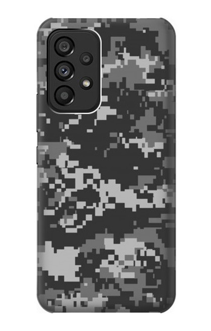 S3293 Urban Black Camo Camouflage Case For Samsung Galaxy A53 5G