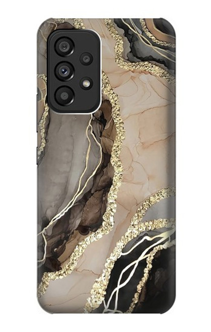 S3700 Marble Gold Graphic Printed Case For Samsung Galaxy A53 5G