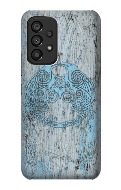 S3829 Huginn And Muninn Twin Ravens Norse Case For Samsung Galaxy A53 5G