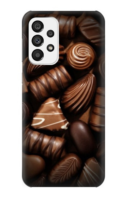 S3840 Dark Chocolate Milk Chocolate Lovers Case For Samsung Galaxy A73 5G