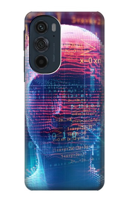 S3800 Digital Human Face Case For Motorola Edge 30 Pro