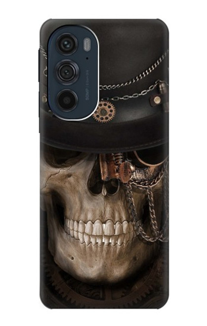 S3852 Steampunk Skull Case For Motorola Edge 30 Pro