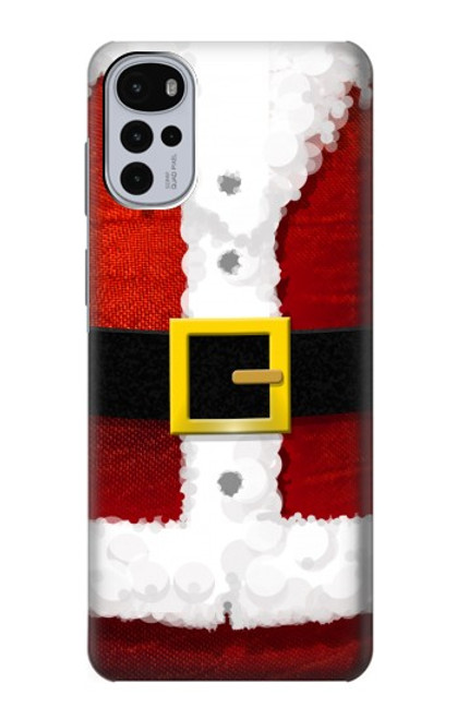 S2846 Christmas Santa Red Suit Case For Motorola Moto G22