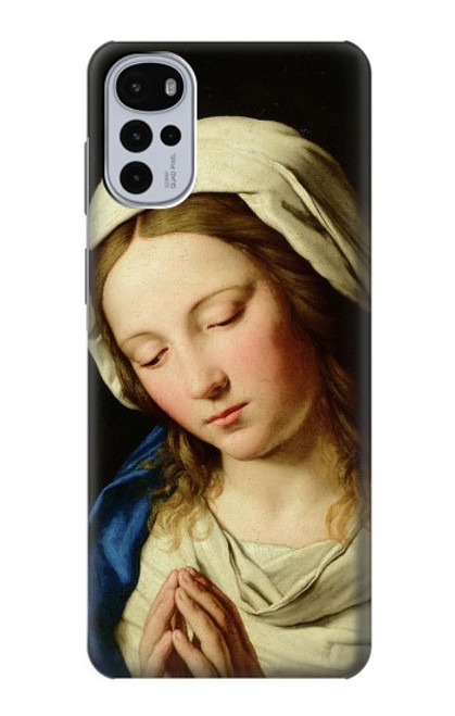 S3476 Virgin Mary Prayer Case For Motorola Moto G22