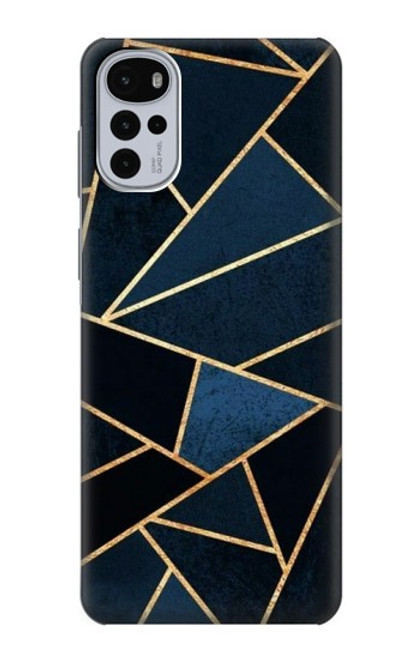 S3479 Navy Blue Graphic Art Case For Motorola Moto G22