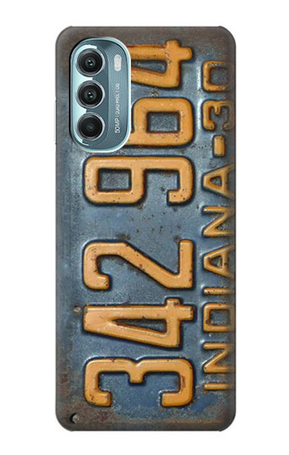 S3750 Vintage Vehicle Registration Plate Case For Motorola Moto G Stylus 5G (2022)