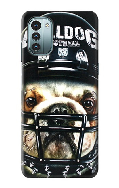 S0098 Bulldog American Football Case For Nokia G11, G21