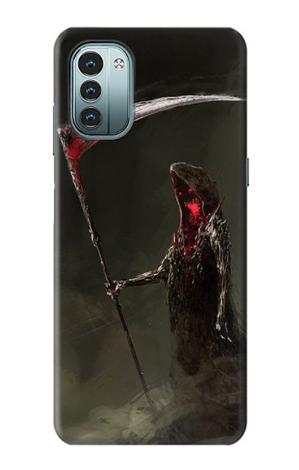 S1319 Grim Reaper Death Scythe Case For Nokia G11, G21