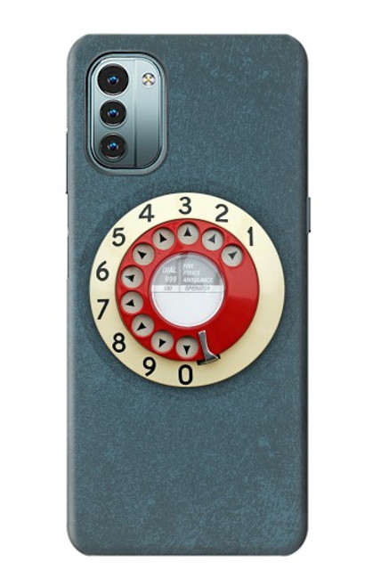 S1968 Rotary Dial Telephone Case For Nokia G11, G21