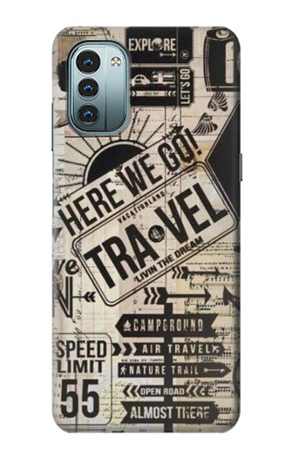 S3441 Vintage Travel Case For Nokia G11, G21