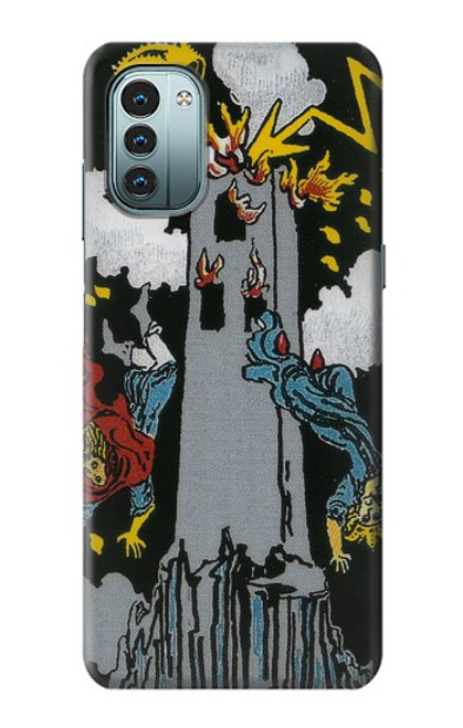 S3745 Tarot Card The Tower Case For Nokia G11, G21
