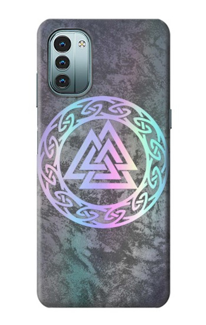 S3833 Valknut Odin Wotans Knot Hrungnir Heart Case For Nokia G11, G21