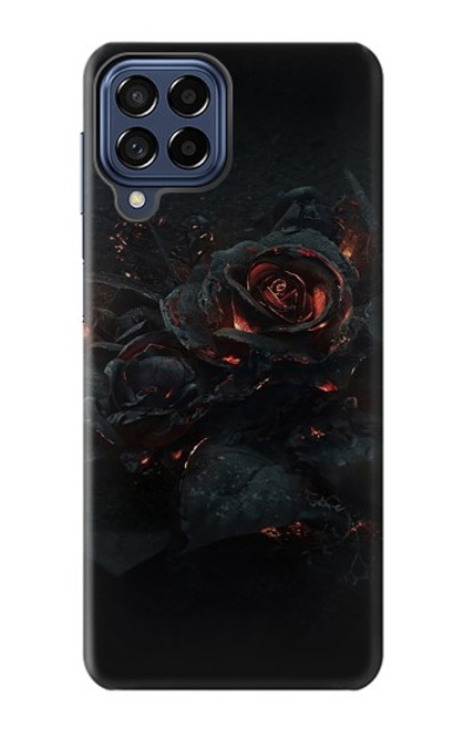 S3672 Burned Rose Case For Samsung Galaxy M53