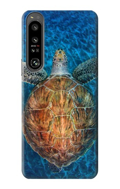 S1249 Blue Sea Turtle Case For Sony Xperia 1 IV