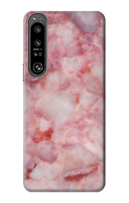 S2843 Pink Marble Texture Case For Sony Xperia 1 IV