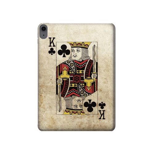 S2528 Poker King Card Hard Case For iPad Air (2022,2020, 4th, 5th), iPad Pro 11 (2022, 6th)