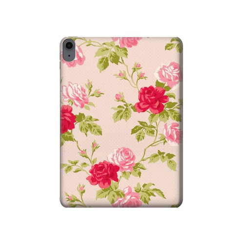 S3037 Pretty Rose Cottage Flora Hard Case For iPad Air (2022,2020, 4th, 5th), iPad Pro 11 (2022, 6th)