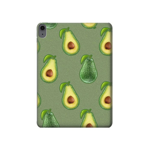 S3285 Avocado Fruit Pattern Hard Case For iPad Air (2022,2020, 4th, 5th), iPad Pro 11 (2022, 6th)