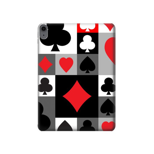 S3463 Poker Card Suit Hard Case For iPad Air (2022,2020, 4th, 5th), iPad Pro 11 (2022, 6th)