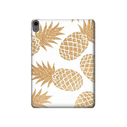 S3718 Seamless Pineapple Hard Case For iPad Air (2022,2020, 4th, 5th), iPad Pro 11 (2022, 6th)