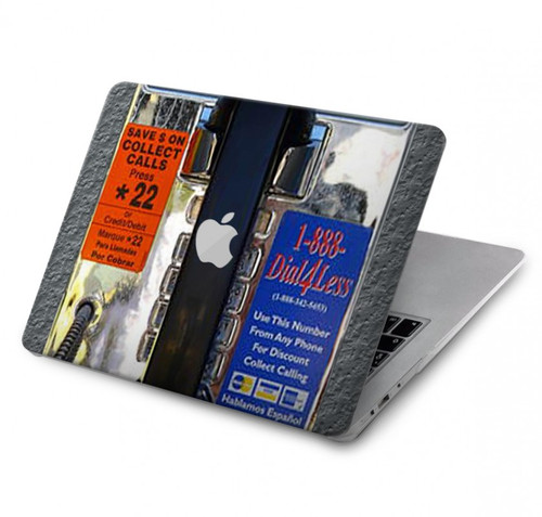 S0087 Payphone Hard Case For MacBook Air 13″ (2022,2024) - A2681, A3113