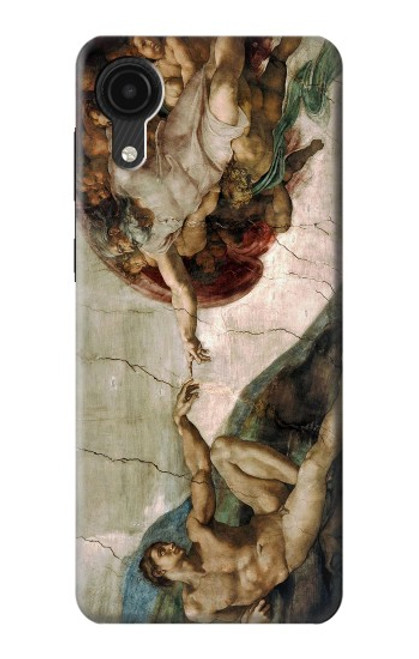S0179 Michelangelo Creation of Adam Case For Samsung Galaxy A03 Core