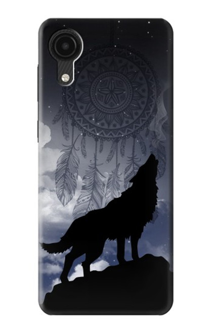 S3011 Dream Catcher Wolf Howling Case For Samsung Galaxy A03 Core