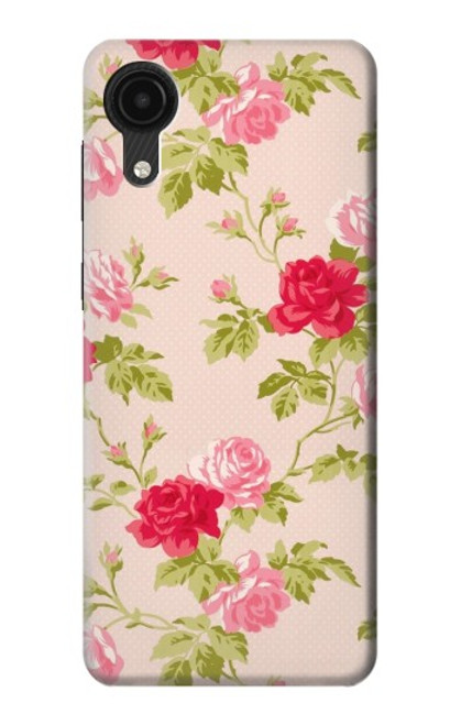 S3037 Pretty Rose Cottage Flora Case For Samsung Galaxy A03 Core