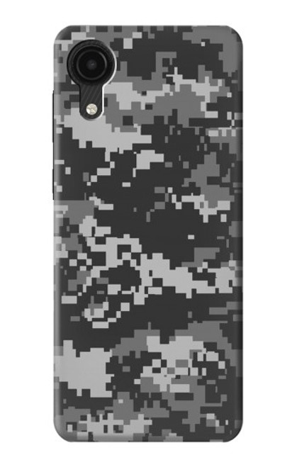 S3293 Urban Black Camo Camouflage Case For Samsung Galaxy A03 Core