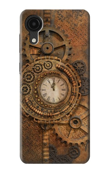 S3401 Clock Gear Steampunk Case For Samsung Galaxy A03 Core