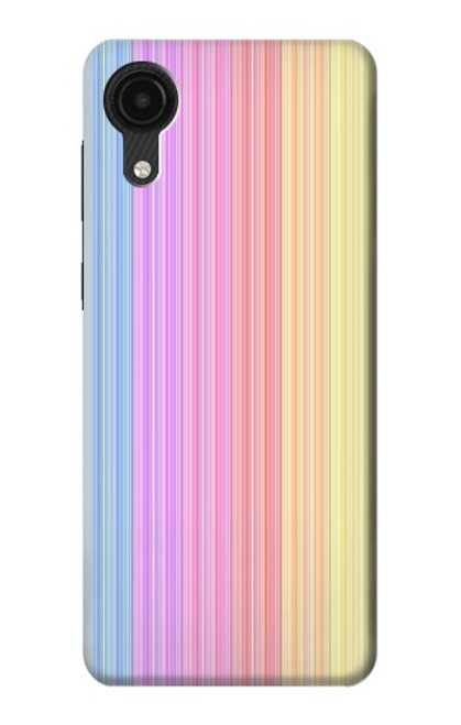 S3849 Colorful Vertical Colors Case For Samsung Galaxy A03 Core