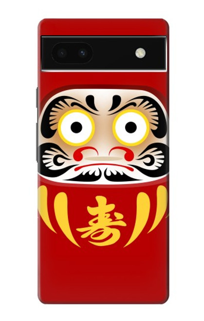 S3045 Japan Good Luck Daruma Doll Case For Google Pixel 6a