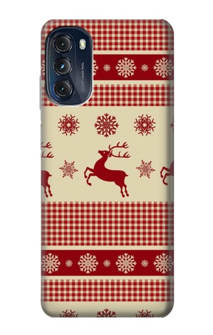 S2310 Christmas Snow Reindeers Case For Motorola Moto G (2022)