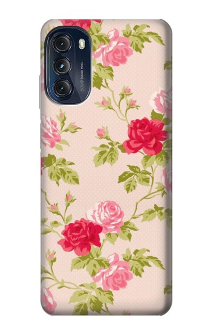 S3037 Pretty Rose Cottage Flora Case For Motorola Moto G (2022)