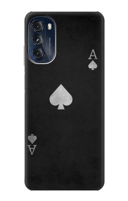 S3152 Black Ace of Spade Case For Motorola Moto G (2022)