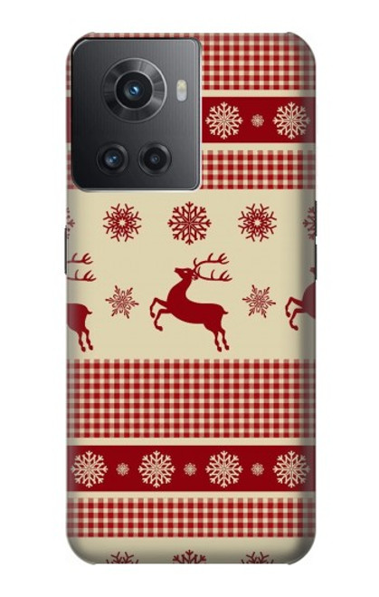 S2310 Christmas Snow Reindeers Case For OnePlus Ace