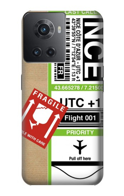 S3543 Luggage Tag Art Case For OnePlus Ace